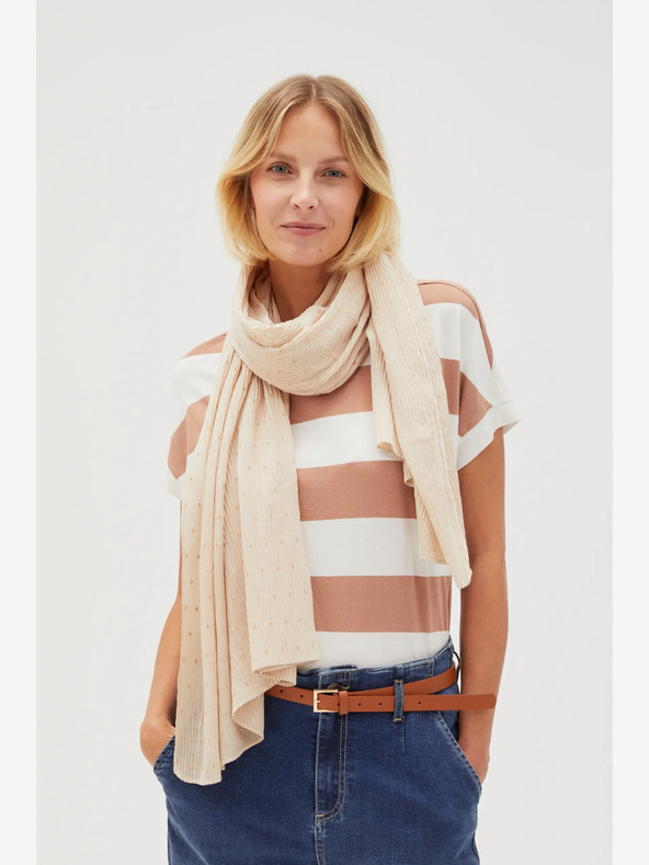 Moodo Moodo Bézs női sál