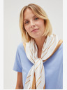 Moodo Fehér női mintás sál Moodo