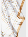 Moodo Fehér női mintás sál Moodo