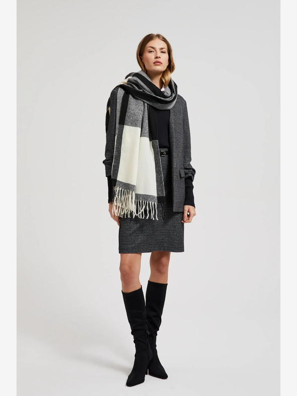 Moodo Fehér és fekete női Moodo sál