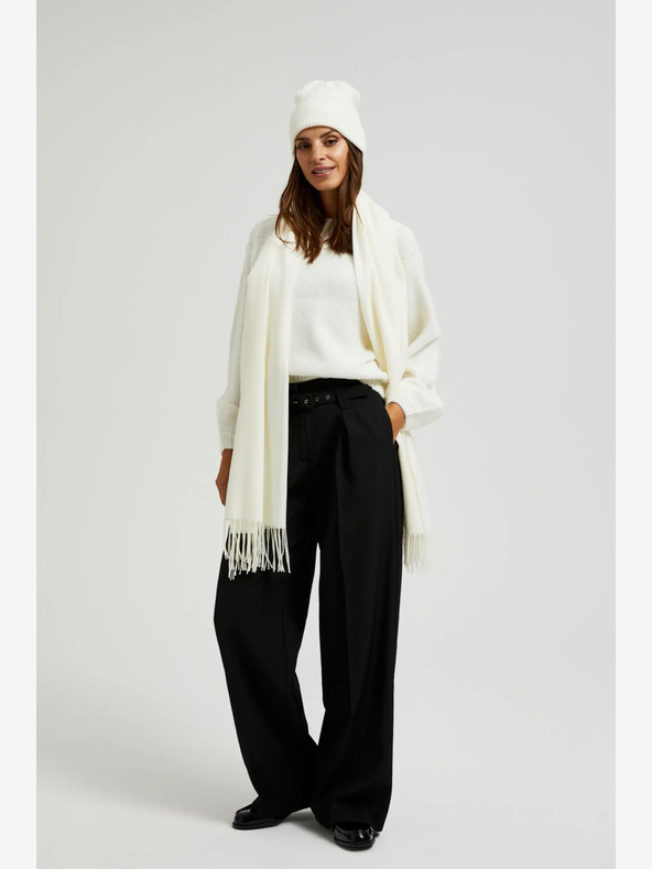 Moodo Moodo fehér női sál