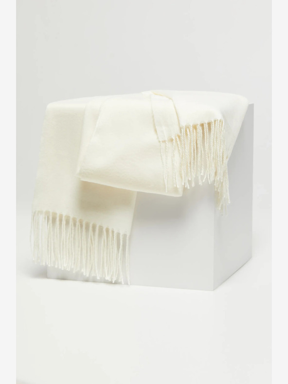 Moodo Moodo fehér női sál