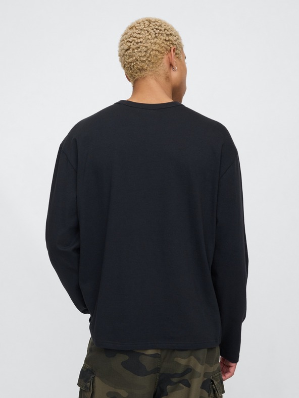 GAP Oversize póló logóval GAP