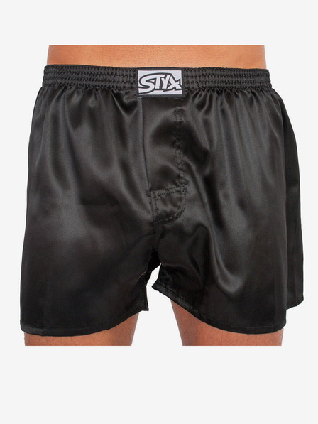 Styx Férfi Styx szatén rövidnadrág fekete színben