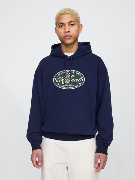 GAP Oversize pulóver logóval Americana GAP