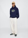 GAP Oversize pulóver logóval Americana GAP