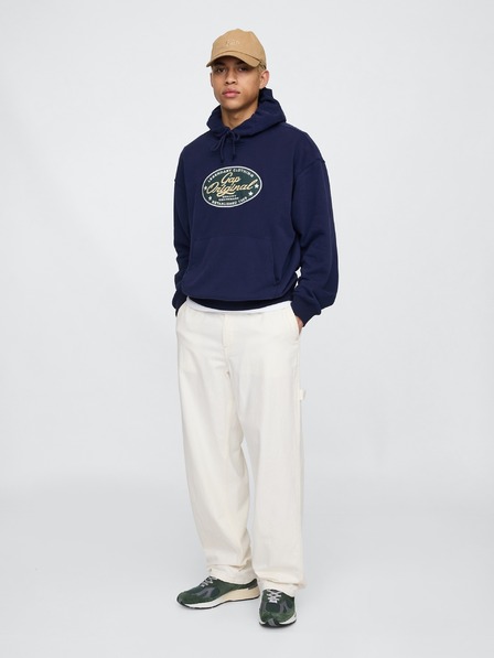 GAP Oversize pulóver logóval Americana GAP