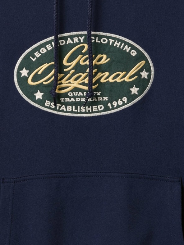 GAP Oversize pulóver logóval Americana GAP