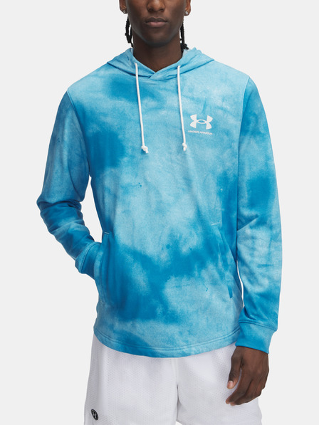 Under Armour Férfi felső Under Armour UA Rival Terry AOP Hood Q1