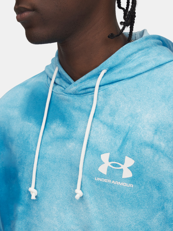 Under Armour Férfi felső Under Armour UA Rival Terry AOP Hood Q1