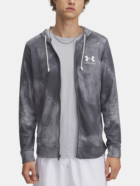 Under Armour Férfi felső Under Armour UA Rival Terry AOP FZ Q1