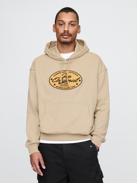 GAP Oversize pulóver logóval Americana GAP