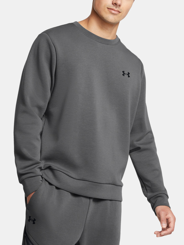 Under Armour Férfi felső Under Armour UA Unstoppable Flc Crew EU-GRY