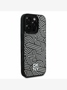 DKNY DKNY PU bőr Crosswalk Pattern Magsafe hátlap iPhone 16 Pro iPhone 16 Pro elefántcsonthoz