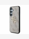 Guess Guess PU PU PU PU 4G fém logós hátlap a Samsung Galaxy S25+ rózsaszínű készülékhez