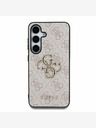 Guess Guess PU PU PU PU 4G fém logós hátlap a Samsung Galaxy S25+ rózsaszínű készülékhez