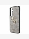 Guess Guess PU PU PU PU 4G fém logós hátlap a Samsung Galaxy S25+ rózsaszínű készülékhez