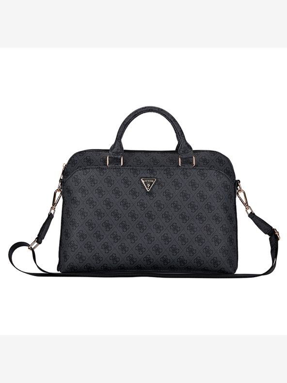 Guess PU 4G Triangle Logo Taška na Notebook 15/16" Black Telefontok