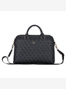 Guess PU 4G Triangle Logo Taška na Notebook 15/16" Black Telefontok