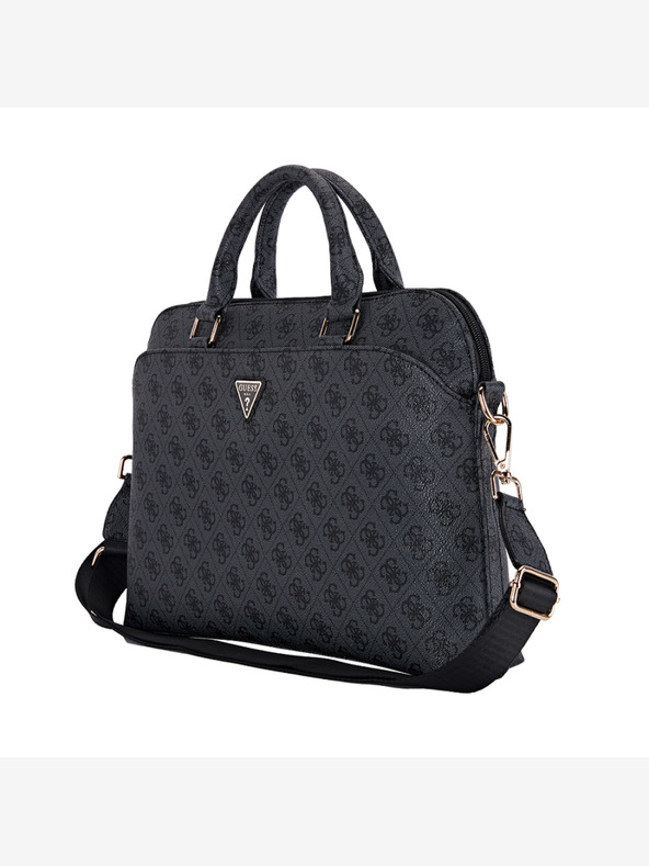 Guess PU 4G Triangle Logo Taška na Notebook 15/16" Black Telefontok