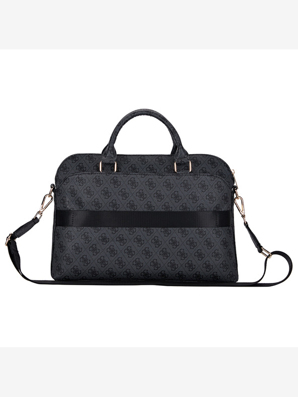 Guess PU 4G Triangle Logo Taška na Notebook 15/16" Black Telefontok