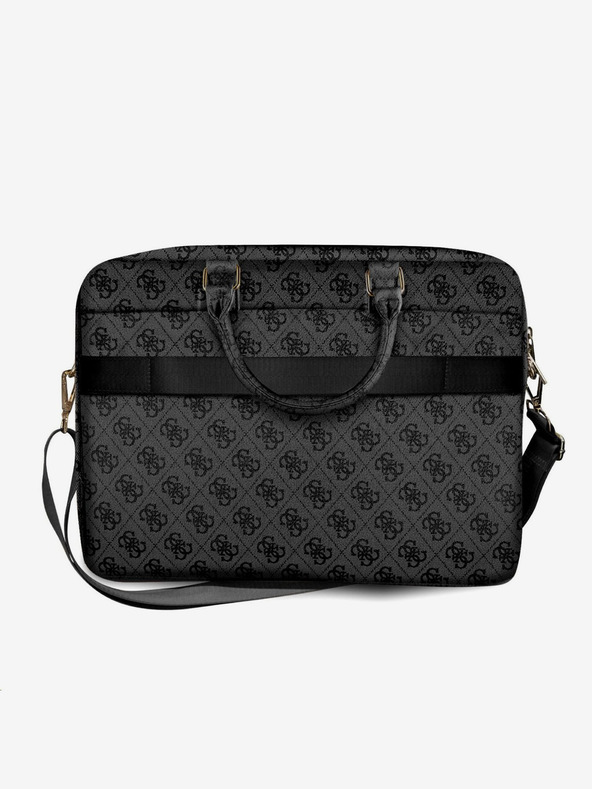 Guess Guess PU 4G fém logós notebook táska 15/16 szürke"