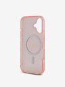Guess Guess IML csillogó gyűrűs MagSafe hátlap az iPhone 16-hoz Rózsaszínű