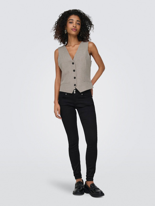 ONLY Barna női mellény ONLY