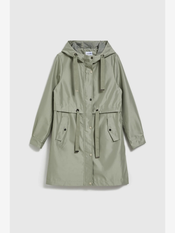 Moodo Világoszöld női kabát Moodo