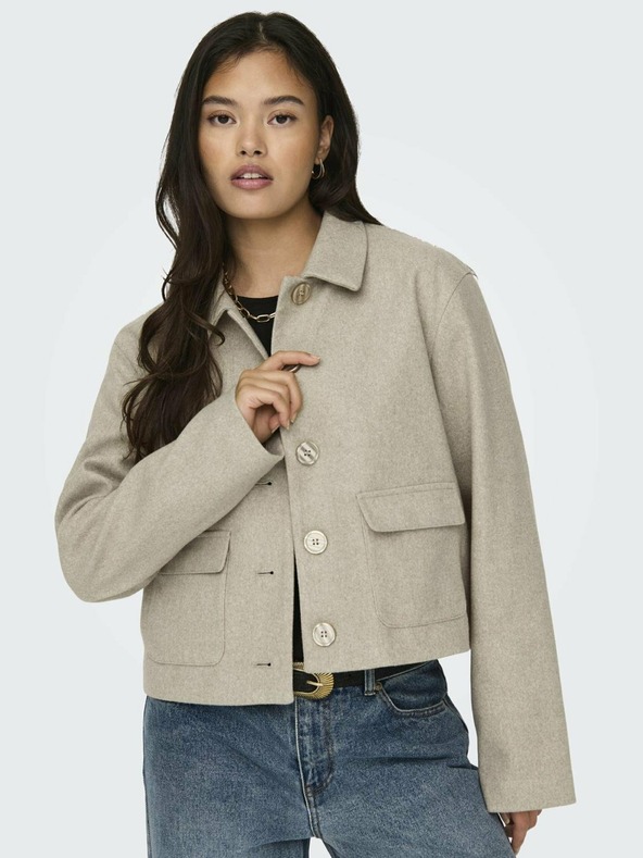 Jacqueline de Yong JDY JDYCALLIE Bézs női kabát