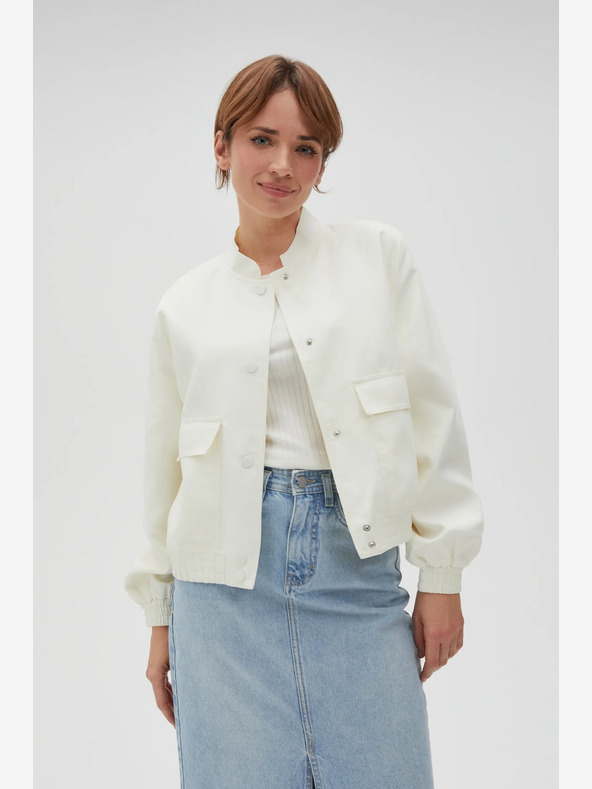 Moodo Fehér női kabát Moodo