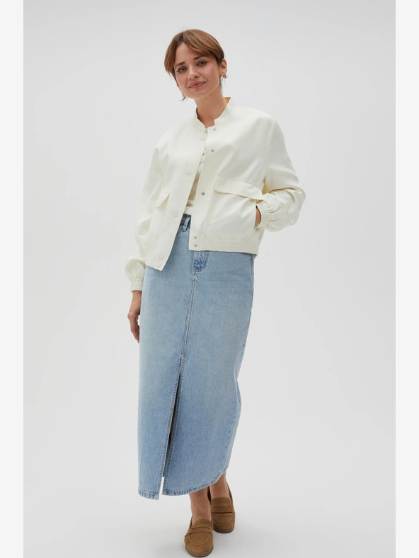 Moodo Fehér női kabát Moodo