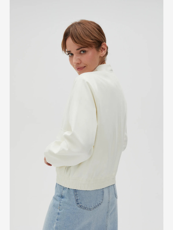 Moodo Fehér női kabát Moodo