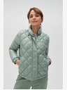 Moodo Zöld női steppelt kabát Moodo