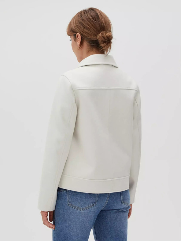 Moodo Krémszínű női pólódzseki Moodo