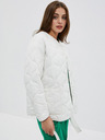 Moodo Fehér női steppelt kabát Moodo