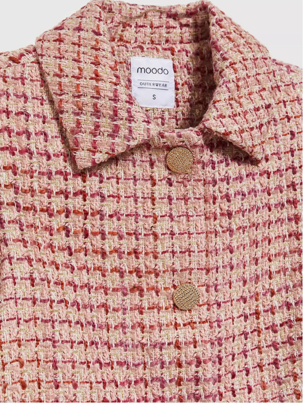 Moodo Rózsaszín női kabát Moodo