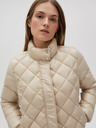 Moodo Bézs színű női steppelt kabát Moodo