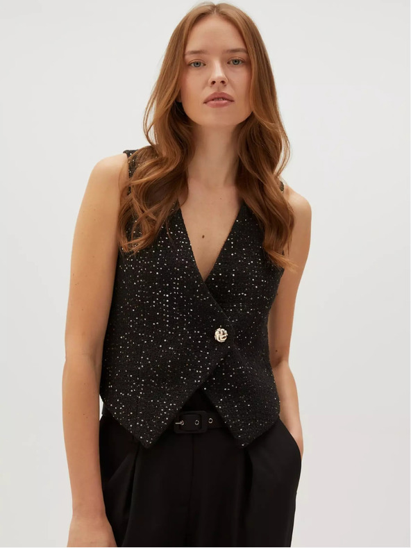 Moodo Fekete női mellény Moodo