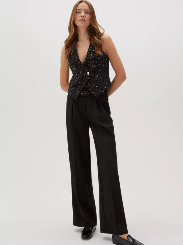 Moodo Fekete női mellény Moodo