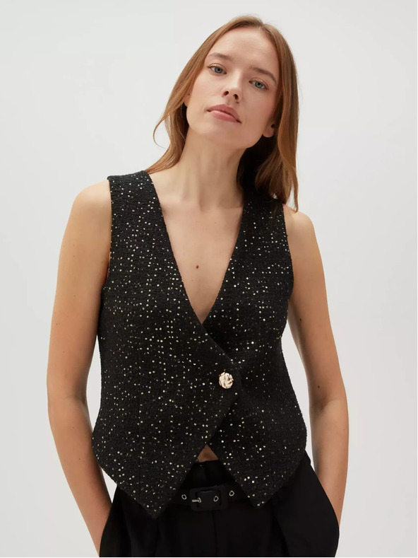 Moodo Fekete női mellény Moodo