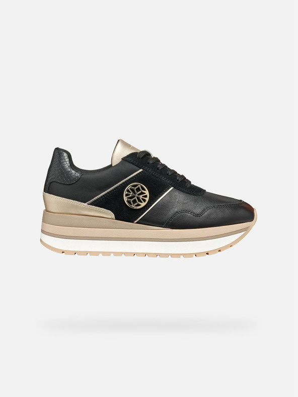 Geox Fekete női Geox Nekency tornacipő