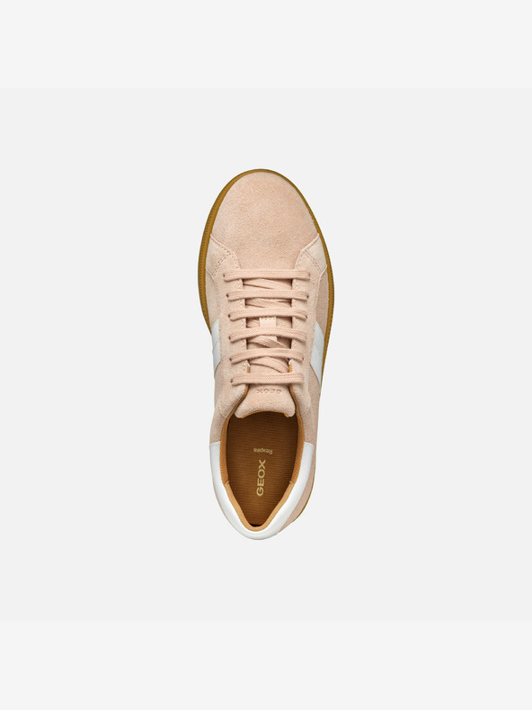 Geox Krém Geox női Meleda tornacipő