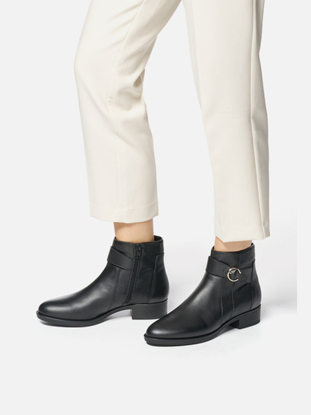 Geox Fekete női Geox Felicity bokacsizma