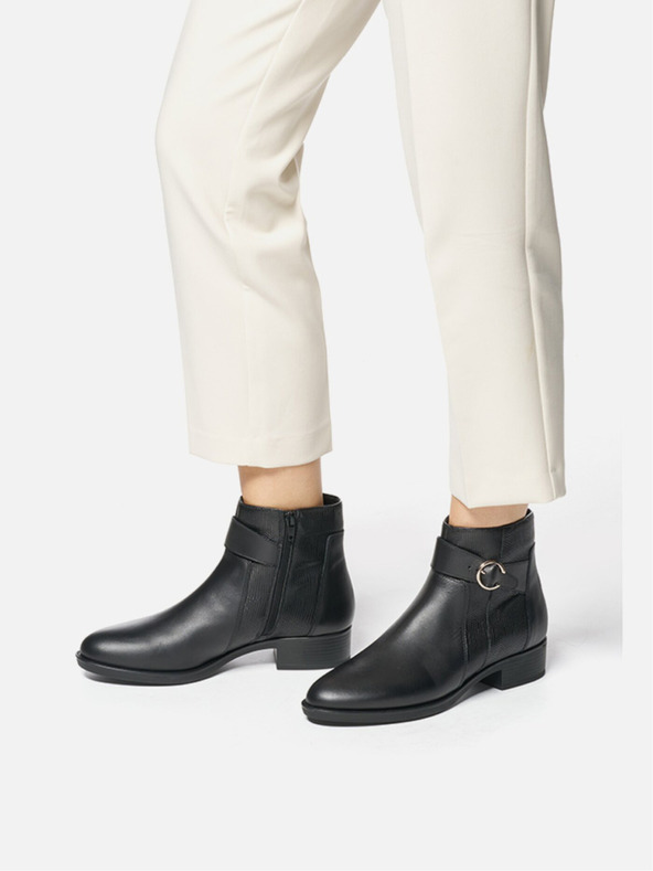 Geox Fekete női Geox Felicity bokacsizma