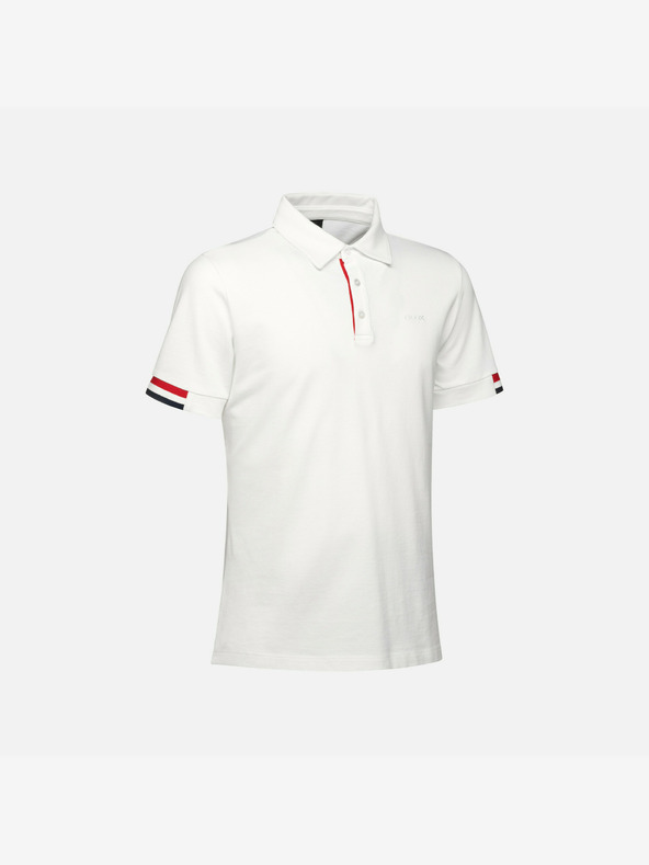 Geox Fehér Férfi Poloshirt Geox