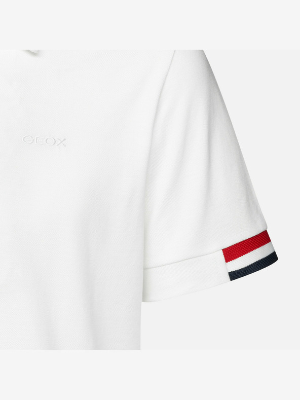 Geox Fehér Férfi Poloshirt Geox