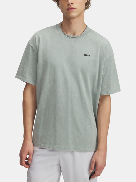 Under Armour Férfi póló Under Armour UA M HW OS LOGO WASH SS