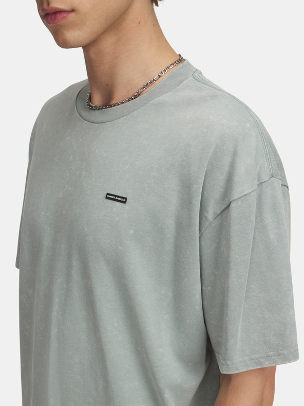 Under Armour Férfi póló Under Armour UA M HW OS LOGO WASH SS