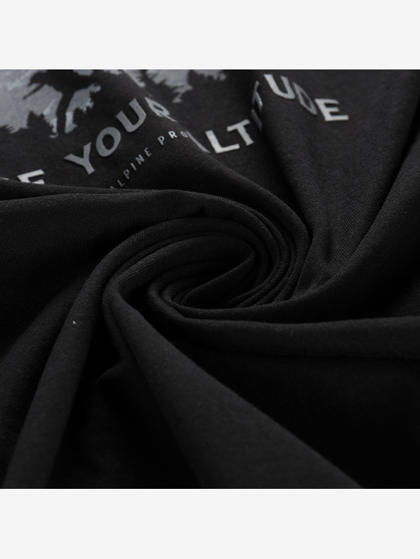 ALPINE PRO Férfi gyorsszárító póló hűvös szárítással ALPINE PRO BOLEN 2 fekete variáns pa